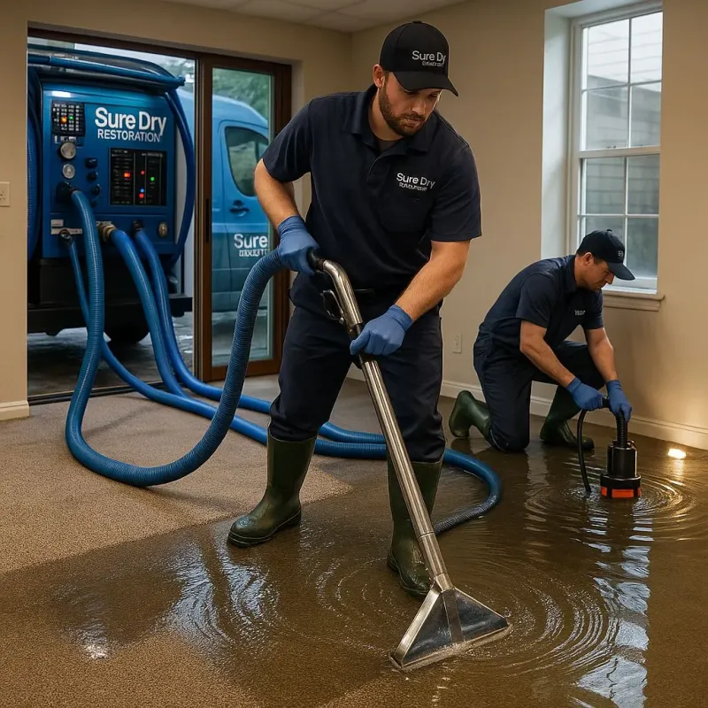 Water Extraction and Removal process in Atascadero, CA